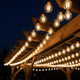 Solar Festoon Lights Warm White 15m 30 Globes With Remote Control Solar Festoon Lights Warm White 15m 30 Globes With Remote Control